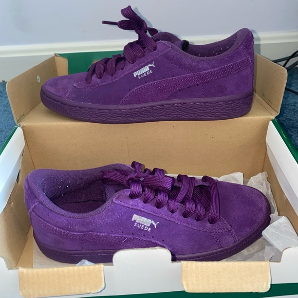 puma shoes violet
